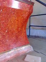 Detail soklu oltáře